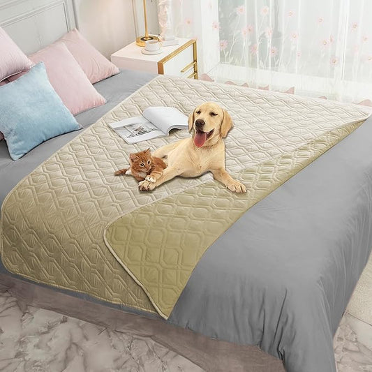 Ameritex Waterproof Dog Bed Cover Pet Blanket for Furniture Bed Couch Sofa Reversible by Ameritex