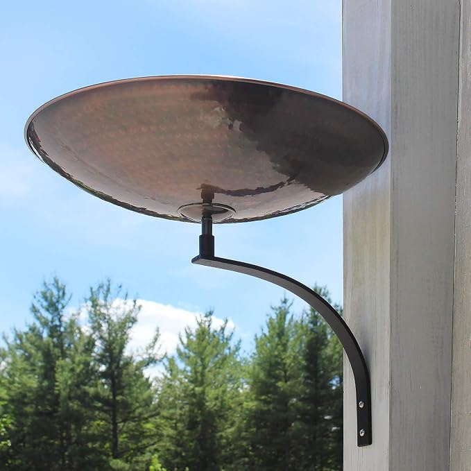 Achla Designs Burnt Copper Birdbath Bowl - Image 7