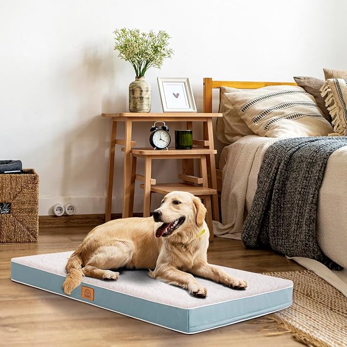 Dog Bed Covers Replacement Washable, Soft Removable Cover Zippered for Pets | Large Waterproof Pet Bed Cover, Easy to Clean, Soft Plush Dog Bed Sheets 41x27x3 Inch, Replacement Cover Only - Image 7