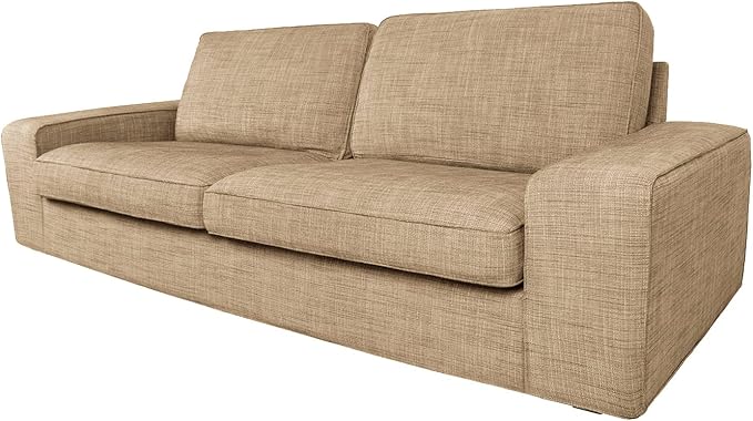 Couch Cover for IKEA Kivik 3 Seat 89.75in Sofa, Sofa Slipcover, S-4 by CRIUSJADECOR