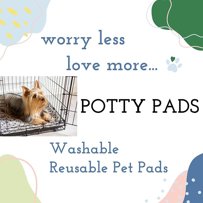 Caldwell's Pet Supply Co. 30x36 Potty Pads, Washable Pee Pads for Dogs, Reusable Pee Pad for Dogs, Puppy Potty Mat, Whelping Rug, Reusable Puppy Mat, Waterproof Rug for Dog, for Medium Dog (Set of 2) - Image 7