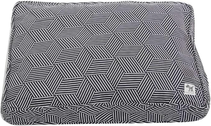 Molly Mutt Dog Crate Pad Cover, 100% Cotton Canvas Cover for Dog or Puppy Crate Bed, Durable, Washable, and Free of Harmful Chemicals, Pre-Shrunk, 30"x21"x2.5", Rough Gem - Image 2