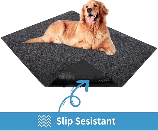 Kennel Pad Dog Crate Mat Liner, 34" x 52" - 1 Pack | Waterproof, Non-Slip, Washable Puppy Pee Pad for Kennel Training - Under Pet Cage to Protect Floors, Thin Cut to Fit Design - Image 5