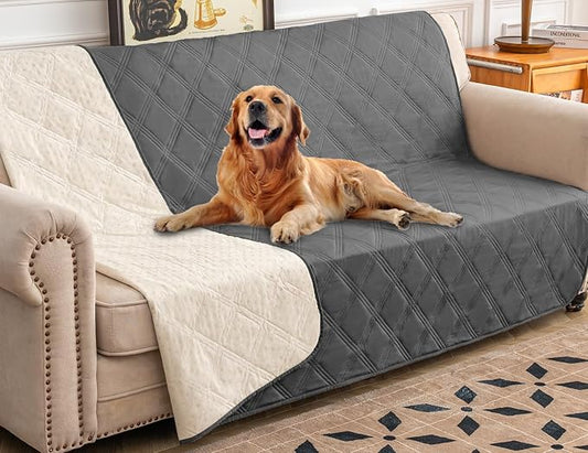 Ameritex Waterproof Dog Bed Cover Pet Blanket with Anti-Slip Back for Furniture Bed Couch Sofa by Ameritex