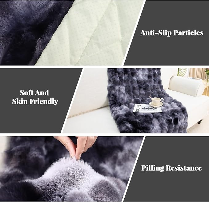 Sofa Cover for Dogs, Anti Slip Couch Covers for 3 Cushion Couch Pet Friendly, Couch Covers for Pets Washable Sofa Slipcovers Sectional Sofa Covers for Dogs Pets Kids, Furniture Protector, 27.6"x82.7" - Image 3