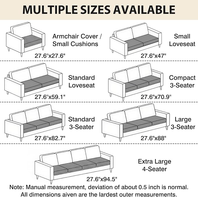 Fixwal Waterproof Flannel Dog Couch Cover, 27.6" x 27.6", White | Integrated TPU Barrier, Non-Slip Backing, Machine Washable, Pet Friendly, Easy Clean Pet Hair, Soft Sofa Cushion Protector - Image 2