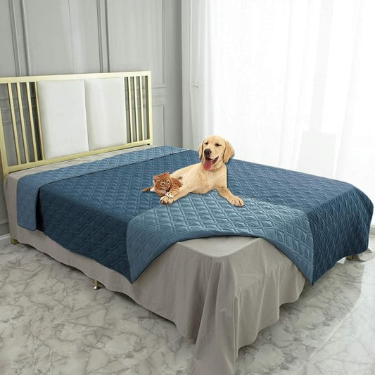 Ameritex Waterproof Dog Bed Cover Pet Blanket for Furniture Bed Couch Sofa Reversible by Ameritex