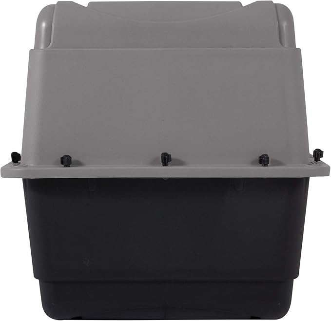 Petmate ASPEN PET Medium Breeds Cat, Chicken, Dog Kennel, Various Sizes, Transport, Dark Gray/Black, Made in USA