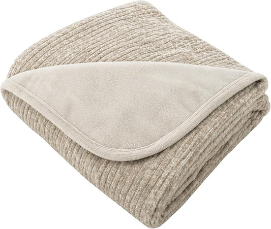 Waterproof Dog Blanket for Cats & Dogs, Washable Couch Cover, Reversible Furniture Protector Blanket, Large Soft Sherpa Fleece, Couch Protector, Pet Throw Blankets, 60" x 70" by ArleeHomeFashions