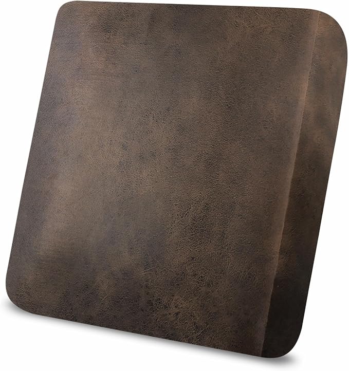 molasofa Leather Look Couch Cushion Covers, Stretch Sofa Cushion Covers for Sectional Armchair Loveseat Protector,Replacement Seat Cushion Slipcovers, Machine Washable (1 Cushion Armchair, Brown) by Molasofa