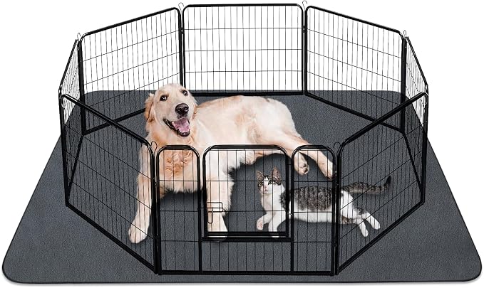 INVENHO Washable Pee Pads for Dogs 60"x48" Reusable Dog Pads Large Upgrade Non-Slip Dog Pee Pads Heavy Absorbency Puppy Pee Pads Quick Dry Whelping Pads/Waterproof Puppy Training Pad by INVENHO