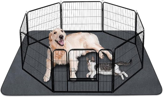 INVENHO Washable Pee Pads for Dogs 60"x48" Reusable Dog Pads Large Upgrade Non-Slip Dog Pee Pads Heavy Absorbency Puppy Pee Pads Quick Dry Whelping Pads/Waterproof Puppy Training Pad by INVENHO