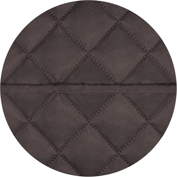 PureFit Reversible Quilted Couch Covers for Dogs Loveseat Sofa Cover 54" | Chocolate/Chocolate, Water Resistant Couch Protector, Washable Pet Couch Cover with Non Slip and Elastic Straps For Kids - Image 5