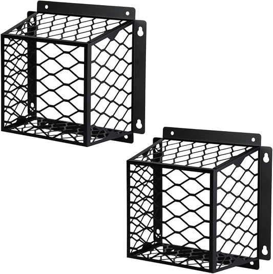 Dryer Vent Bird Guard,Dryer Vent Cover Outside for 3-4 inch Vent Hoods-2pk | Universal Outdoor Bird Guard for Dryer Vent & Bathroom Exhaust,Galvanized Steel Bird Cage 7"Lx7"Wx5"H,Prevent Bird From Enter by JIANBENKJ