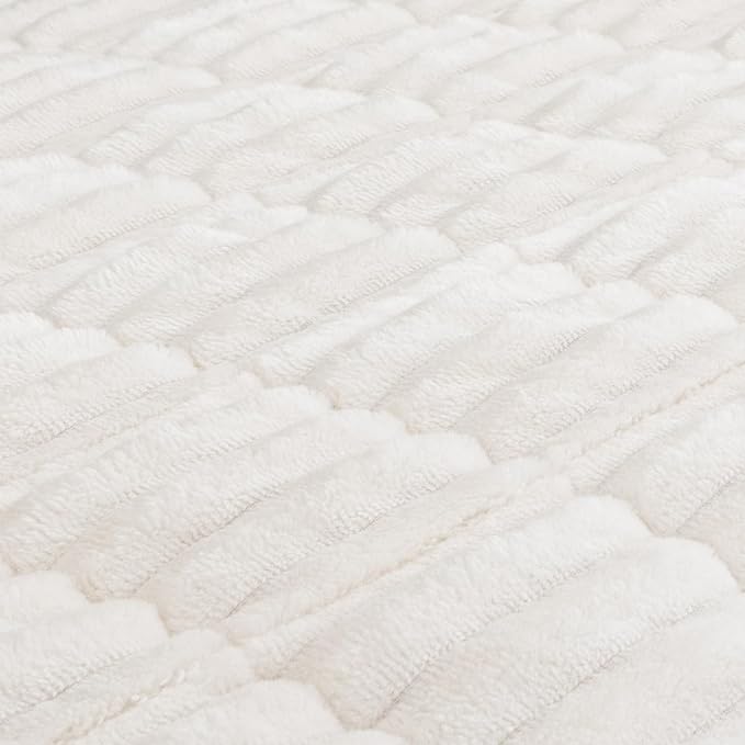 Couch Cover for Dogs, Non Slip Washable Sofa Protector Pet Friendly | White Fuzzy For 3 Cushion Couch, Protector for All Sofas (27.6" x 70.9") - Image 4