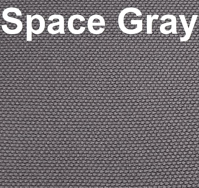 Dogbed4less Memory Foam Platform Dog Bed, Crate Mattress for Orthopedic Joint Relief with Waterproof Removable Cover Medium Large 34X27X3 Space Gray - Image 9