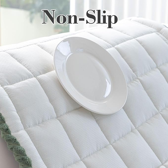 Couch Cover for Dogs Washable, Non-Slip Pet Couch Covers for Sofa, Fuzzy Dog Couch Cover Mat Thick Soft Plush for Furniture Protector (Green, 27.6" x 47.2"/70 x 120cm) - Image 5