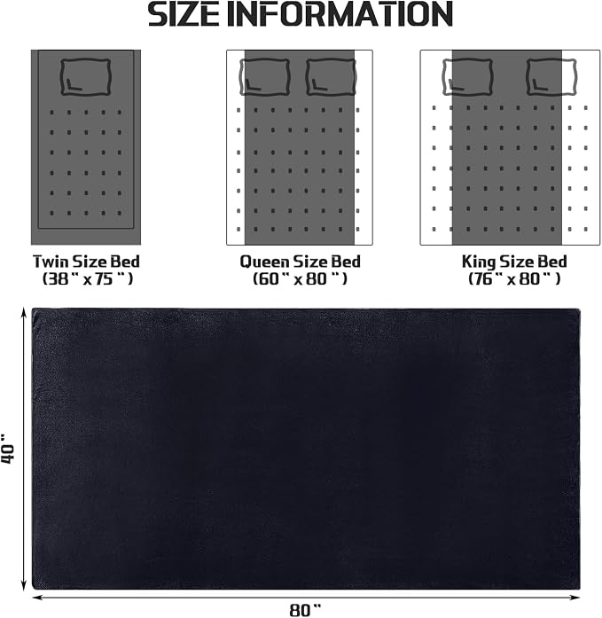 Mixweer 6 Pcs Oversized Bath Towels, 40 x 80 Inch Giant Microfiber Jumbo Bath Sheets Soft Bathroom Microfiber Quick Dry Absorbent Shower Towels for Spa Camping Beach(Black) - Image 7