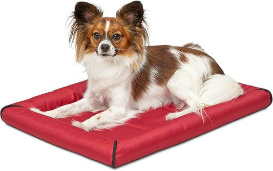 MidWest Homes for Pets Ultra-Rugged MAXX Dog Bed, Water Repellant, Easy Wipe Clean, Super Durable, Fits 24-inch Dog Crates, Red, 23L x 18W x 3H inches by MidWestHomesForPets