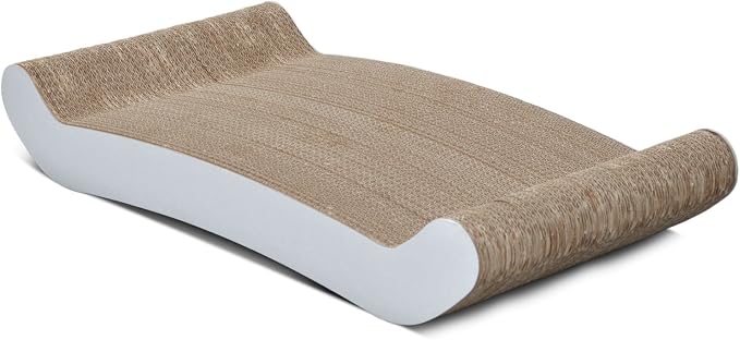 PetFusion Cat Scratching FLIP PAD - 2 Designs in one. [Superior Cardboard & Construction, Significantly outlasts Cheaper alternatives] - Image 5