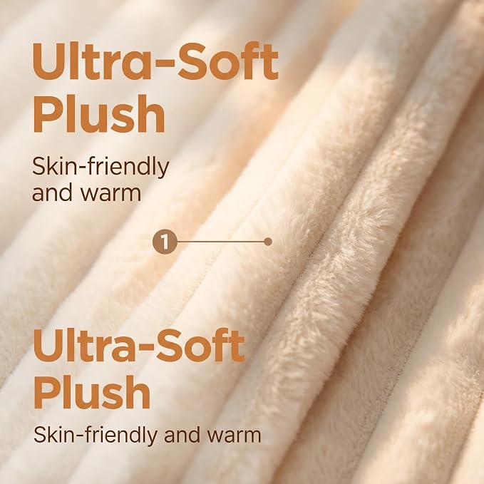 Dog Beds for Medium Large Dogs, Orthopedic High Density Egg Crate Foam Pet Bed with Waterproof Liner, Washable Ribbed Plush Dog Crate Pad with Durable Edges, L (35.4"x23.6"), Cream - Image 7