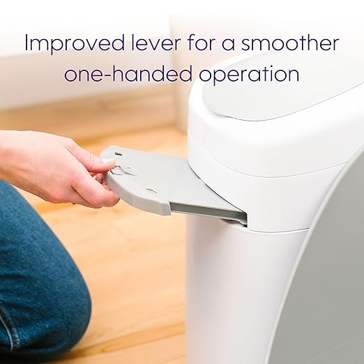 Litter Genie Style Pail Cat Litter Box Waste Disposal System for Odor Control Includes 1 Square Refill Bag - Image 4