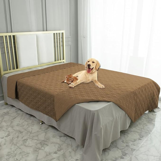 Ameritex Waterproof Dog Bed Cover Pet Blanket for Furniture Bed Couch Sofa Reversible by Ameritex