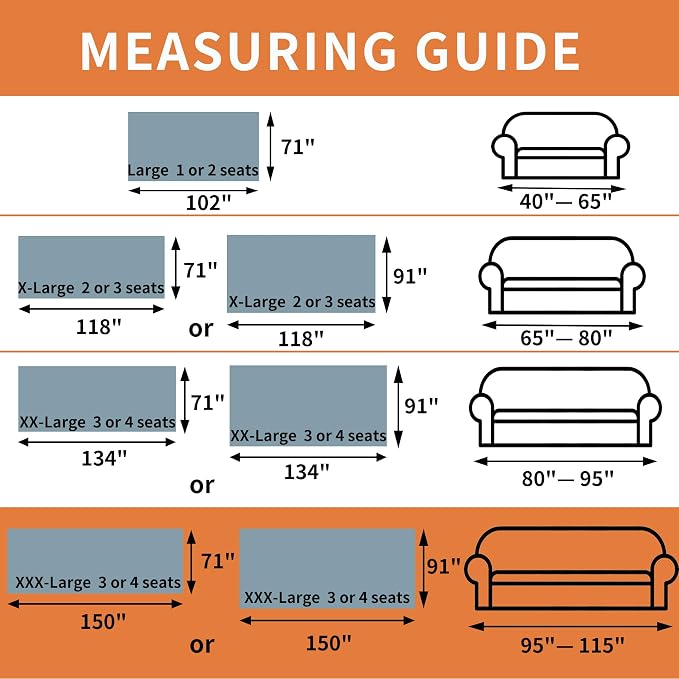 HAOMAIJIA Faux Fur Sofa Covers Couch Covers for 3 Cushion Couch Sofa Pet Friendly Soft Non Slip Couch Cover for Dogs Washable Sectional Couch Covers L Shape Furniture Protector (Khaki, 91"x150") - Image 5