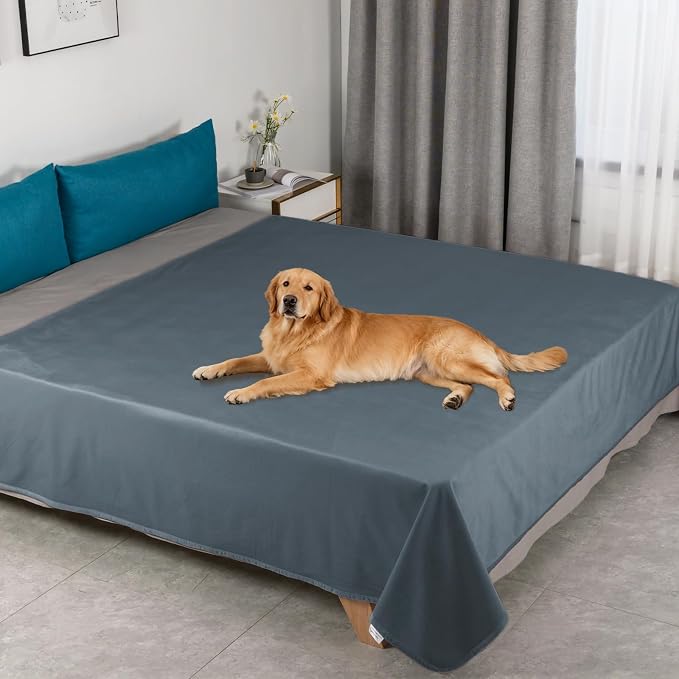 Ameritex Pet Bed Blanket Reversible 100% Waterproof Velvet Super Soft for Sofa and Bed - Image 6
