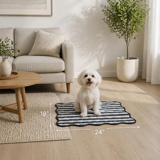 PUPIBOO Washable Pee Pads for Dogs and Cats - Super Absorbent Reusable Puppy Training Pads - 100% Waterproof, Leak-Proof & Non-Slip Whelping Pads for Pet Housebreaking - Image 2