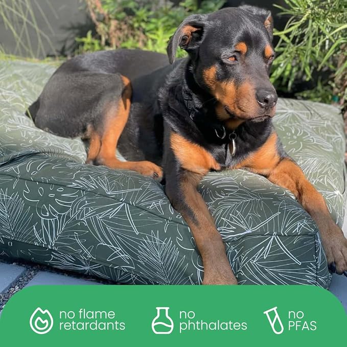 Molly Mutt Panama Dog Bed Duvet Cover, 100% Cotton Canvas Cover for Dog, Puppy, or Cat Bed, Durable, Washable, and Free of Harmful Chemicals, Medium/Large, 27"x36"x5" - Image 6