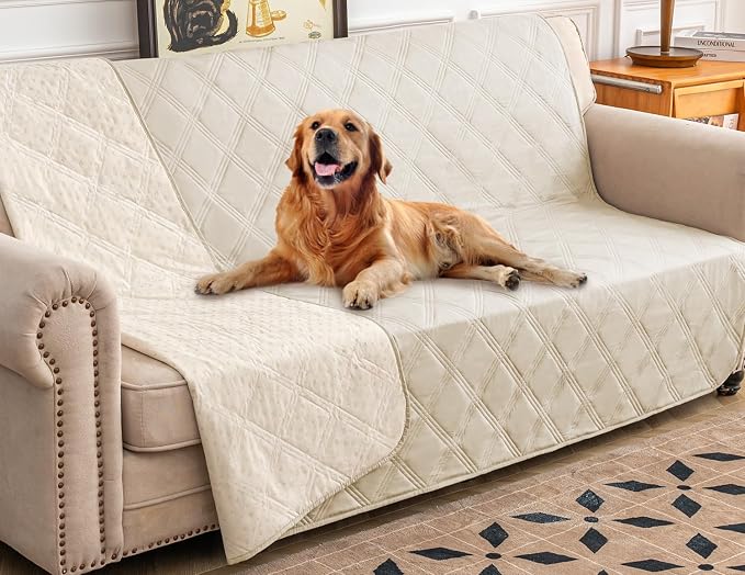 Ameritex Waterproof Dog Bed Cover Pet Blanket with Anti-Slip Back for Furniture Bed Couch Sofa by Ameritex