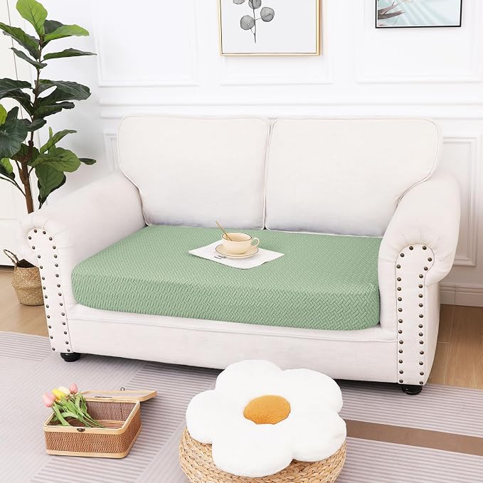 hyha Waterproof Couch Cushion Covers, Anti Slip Sofa Slipcovers for Pets | Waterproof Protection, Thick Jacquard Fabric, Wear Resistant, Anti Slip, Pet Protection (1 Piece for Medium) - Image 5