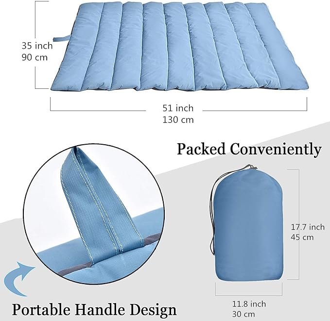 CHEERHUNTING Outdoor Dog Bed, Waterproof, Washable, Large Size, Durable, Water Resistant, Portable and Camping Travel Pet Mat 51X35 - Image 3