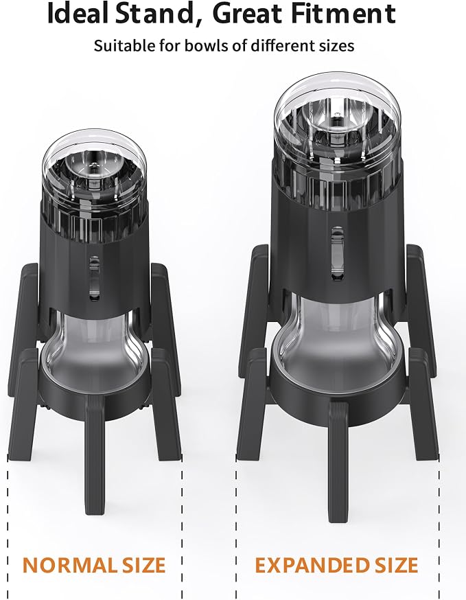 CZPET Dog Water Dispenser Stand, Pet Automatic Feeder Holder [Stand Only] | Elevated Pet Water & Food Bowl for Medium Dogs, Stable and Anti-Slip Raised Bowl - Image 5