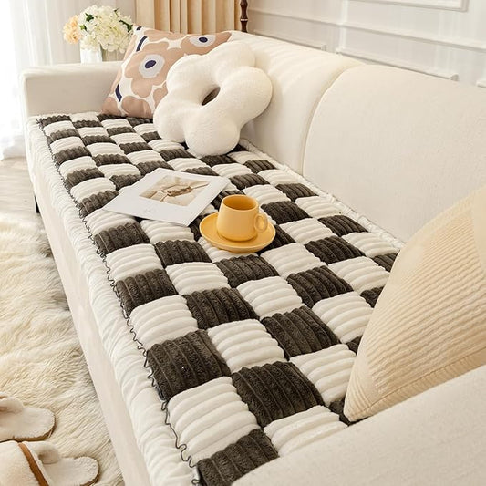 Dog Couch Protector, Couch Cover for Dogs Washable Pet Bed Couch Cover, Pet Friendly Sofa Cover for Large Dogs (Black, 23.6 x 70.9 inch) by HOMEREFROM