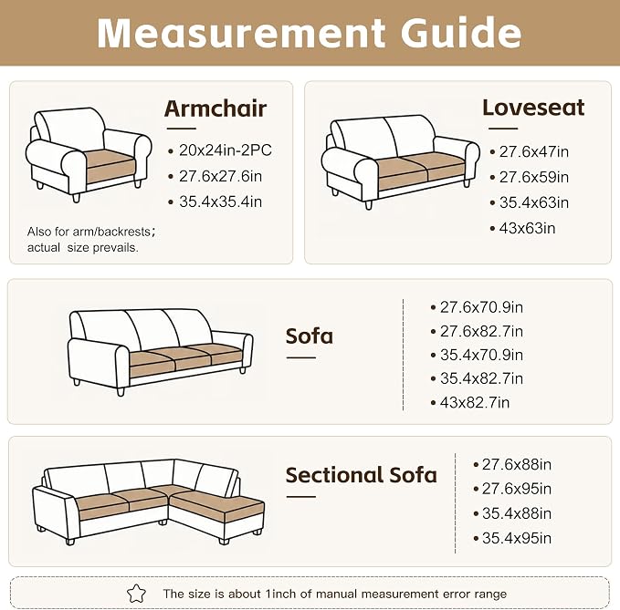 Couch Cover for Dogs, Sofa Cushion Cover, Pet Furniture Protector, Washable | Washable, Non Slip, Soft, Stretch Furniture Protector, Scratch Resistant, Pet Sofa Cushion Cover - Image 3
