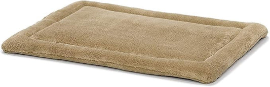 MidWest Homes for Pets XXS QuietTime Taupe Micro Terry Pet Bed, Ultra-Soft & Cushioned Crate Pad for 18-inch Crates, Machine Washable, For Small Dogs & Cats by MidWestHomesForPets
