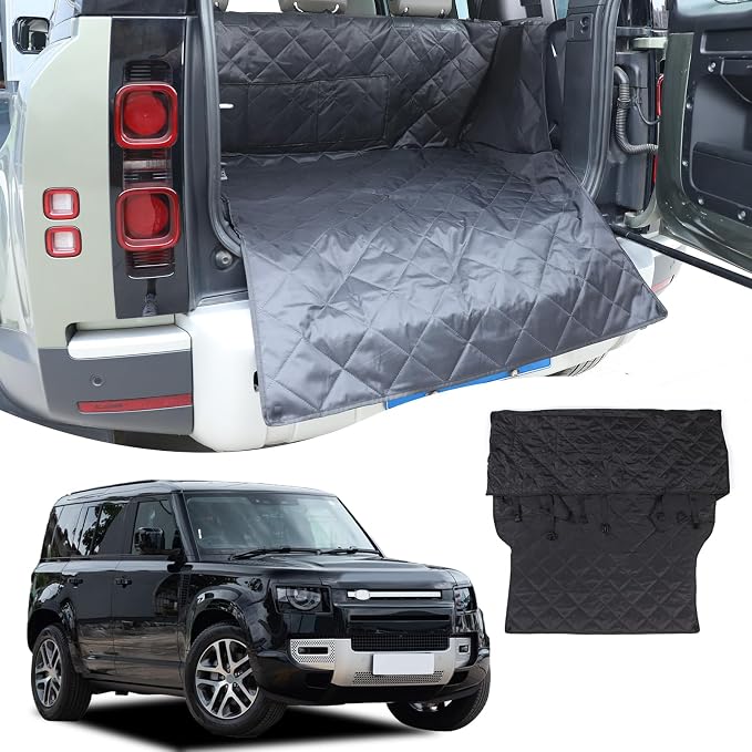 HAPPYHORSE Pet Dog Trunk Cargo Liner Compatible with Land Rover Defender 110 2020-2024 Cargo Cover Waterproof and Non-Slip Dog seat Cover Cargo Liner Area Protector Cover (Style A) - Image 6
