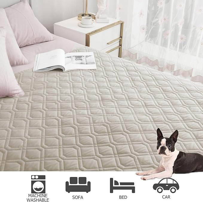 Ameritex Waterproof Dog Bed Cover Pet Blanket for Furniture Bed Couch Sofa Reversible - Image 6