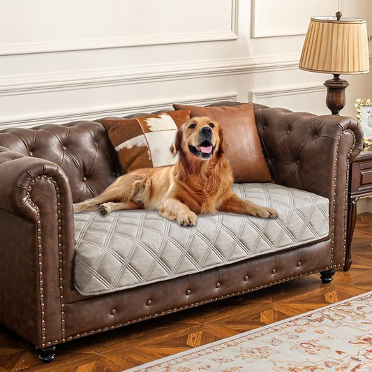 Ameritex Waterproof Dog Bed Cover Pet Blanket with Anti-Slip Back for Furniture Bed Couch Sofa by Ameritex