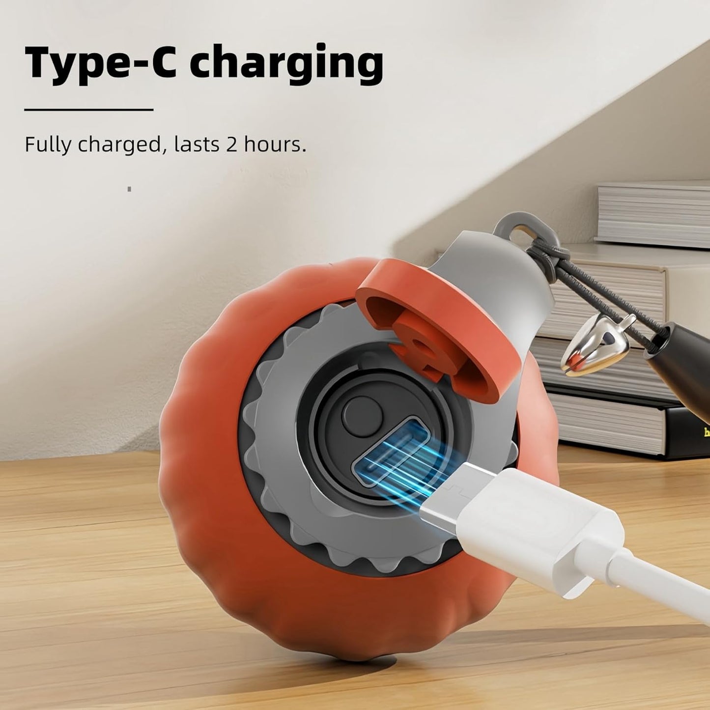 Upgraded ‘Racing Tail 5.0 ’Indoor Cat Interactive Toy: Sensor Cat Teasing Ball, Pet Electronic Chasing and Exercise Toy, Specially Designed for Bored Cats, Two Modes & One-Click Switching (2 pcs)