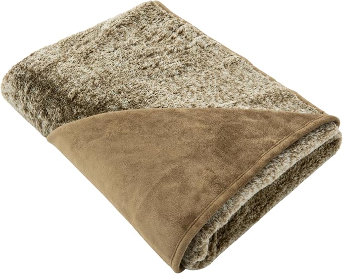 Waterproof Dog Blanket for Cats & Dogs, Washable Couch Cover, Reversible Furniture Protector Blanket, Large Soft Sherpa Fleece, Couch Protector, Pet Throw Blankets, 60" x 70" by ArleeHomeFashions