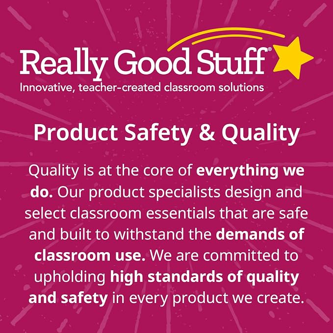 Really Good Stuff Four-Equal-Compartment Caddies with Handles | Classroom Organizing Bins, Supply Holders, Organize School & Home, Assorted Colors 6-Pack - Image 2