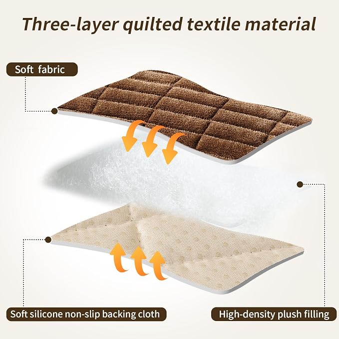 Couch Covers for Dogs, Velvet Dog Couch Cover, Pet Couchs Covers for 3-Seater, Couchs Protector for Dogs, Sofa Cover for Pets Washable(1PC, Dark Brown, 27.6"×82.7", 3-Seater) - Image 6