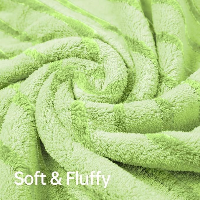 Mistyrose Bath Towels,4 Pack 35"x70" Large Bath Towels Microfiber Absorbent XL Bath Sheets Super Soft Towels for Bathroom Quick Dry Oversized Shower Towels for Family Hotel Spa Gym(Fruit Green - Image 3