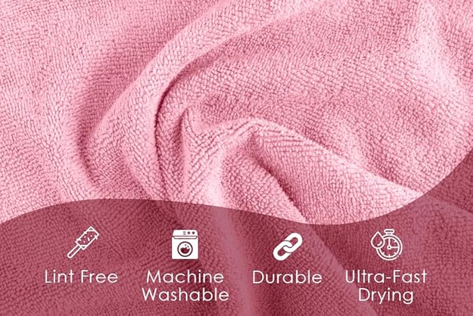 Avalon Towels Microfiber Cleaning Cloths (Value Pack of 36) - Size 16 x 16 Inches, Highly Absorbent Cleaning Rags, Lint Free, Reusable and Washable, Microfiber Towels for Cars - Image 7