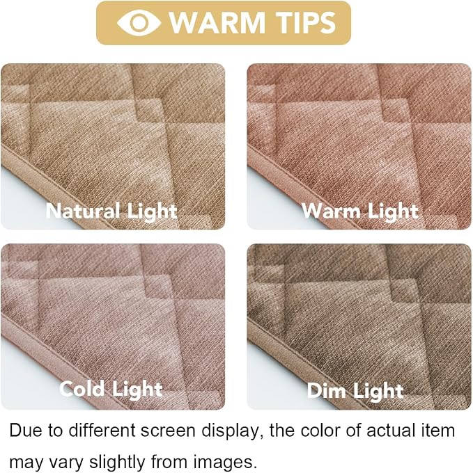 H.VERSAILTEX Couch Cover Chenille Pet Fuzzy Sofa Covers for 3 Cushion Couch and Bed Anti Slip Washable Sofa Slipcovers Soft Couch Protector Cover for Dogs Cats Kids(68" x 82",Khaki) - Image 6