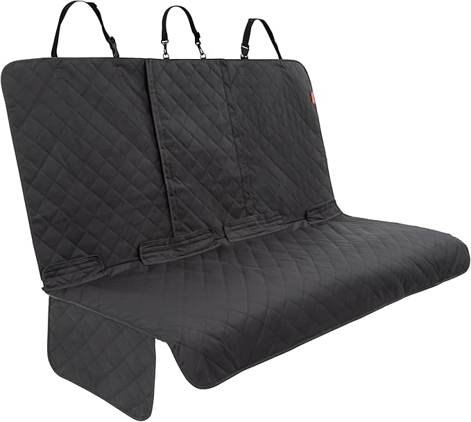 Lusso Gear Dog Car Seat Cover - Waterproof Non-Slip Car Back Seat Protector - Rear Car Seat Cover for Dogs - Universal Fit for Sedans Trucks SUVs - Scratchproof Backseat Car Cover - Machine Washable by LussoGear