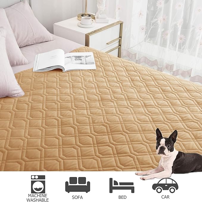 Ameritex Waterproof Dog Bed Cover Pet Blanket for Furniture Bed Couch Sofa Reversible - Image 4